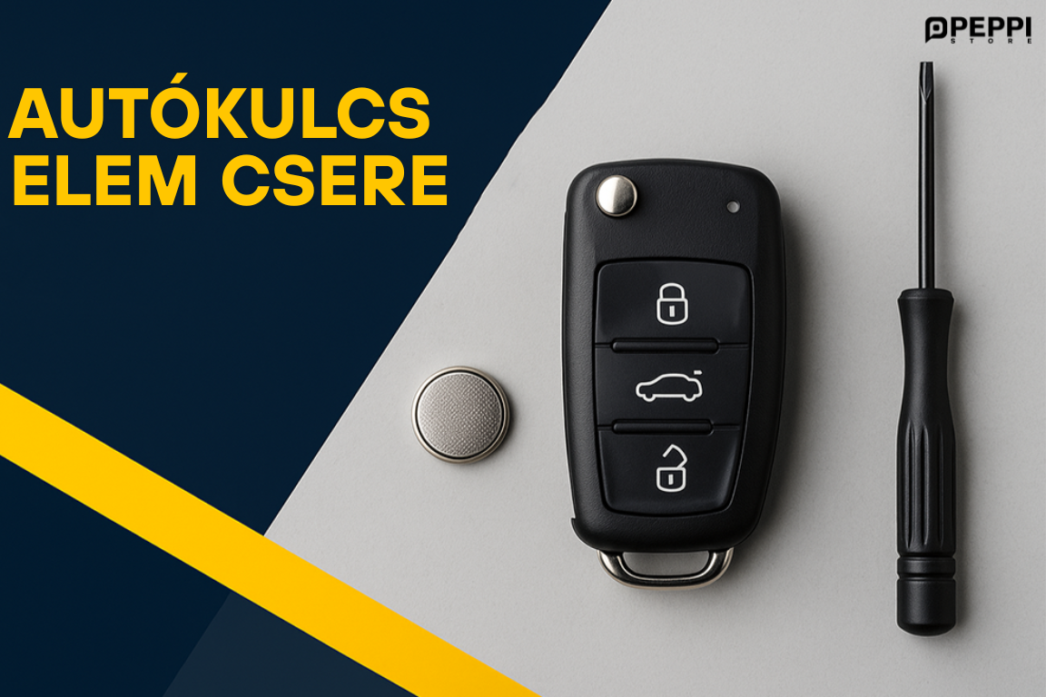 Autókulcs elemcsere otthon – Így csináld gyorsan és egyszerűen!