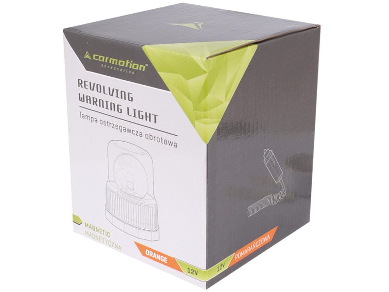 Mágneses jelzőfény 12V narancssárga – kép 2