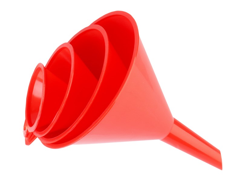 Műanyag tölcsérkészlet 4 db – kép 2