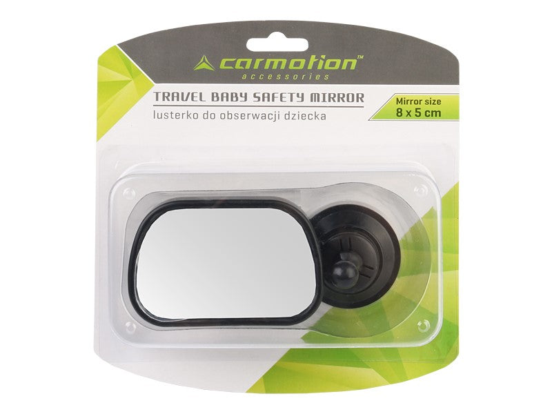Visszapillantó tükör a gyermek megfigyeléséhez csatlakoztatott tapadókorong vagy klipsz – kép 2