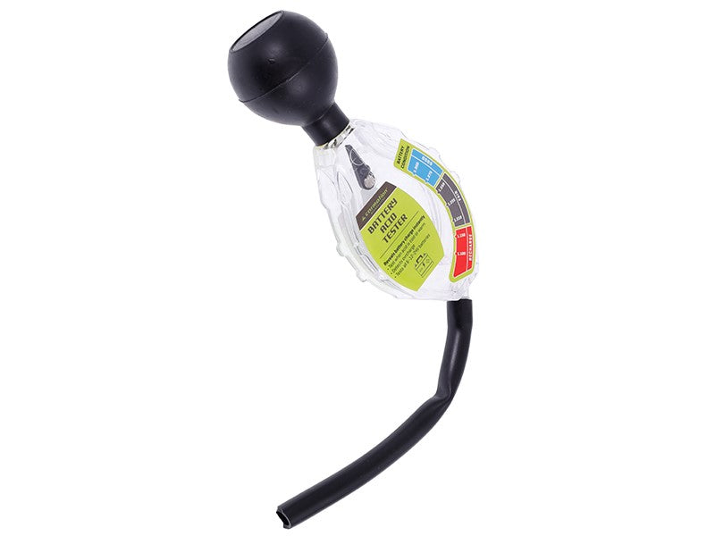 Akkumulátor elektrolit tesztelő hidrométer ovális – kép 2