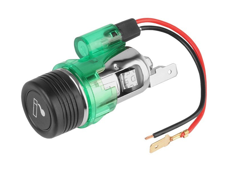 EURO öngyújtó, zöld megvilágítás