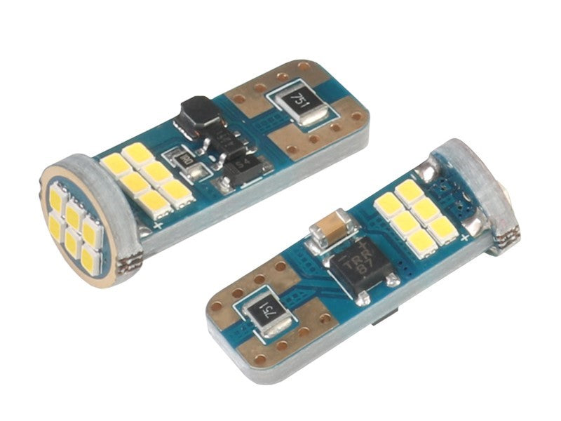 Izzó VISION W5W T10 1224V 18x 2016 SMD ultra fényes LED nem poláris CANBUS fehér 2 db – kép 2