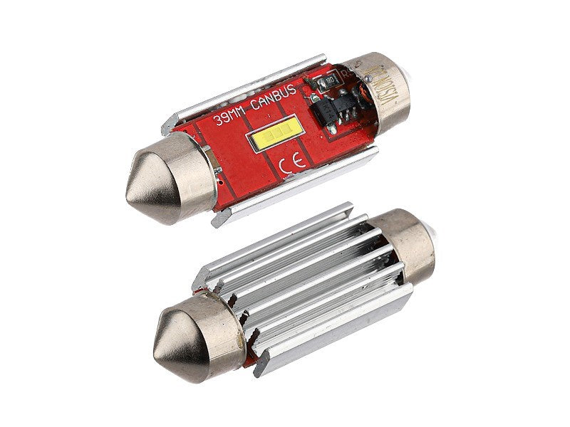 Izzó VISION Festoon SV85 39 mm 1224V 1x 1860 SMD LED nem poláris CANBUS fehér 2 db – kép 2