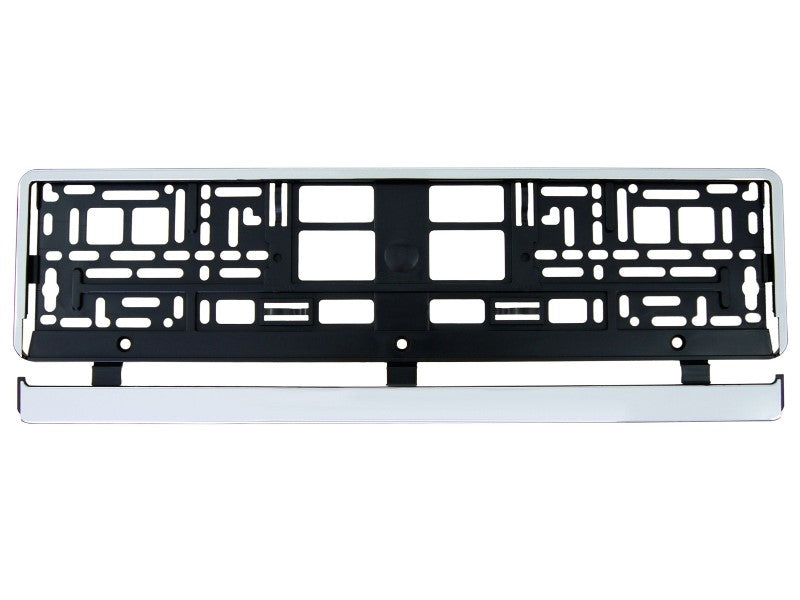 Rendszámtábla keret krómozott szegéllyel – kép 2