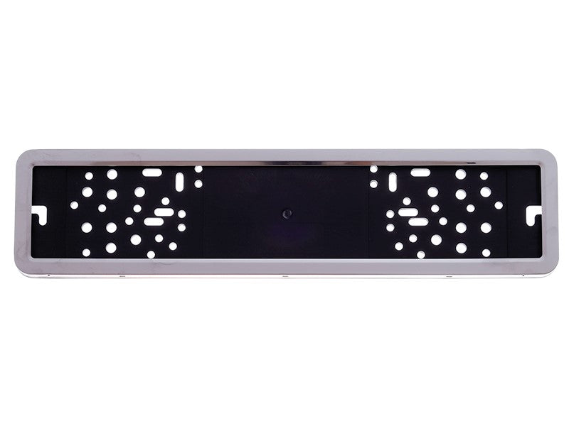 Rozsdamentes acél rendszámtábla keret – kép 2