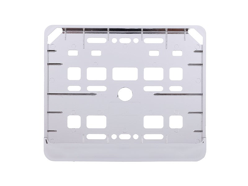 Motorkerékpár rendszámtábla keret krómozott – kép 2