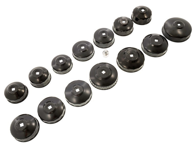 Csészés olajszűrőkulcs 15 db – kép 2