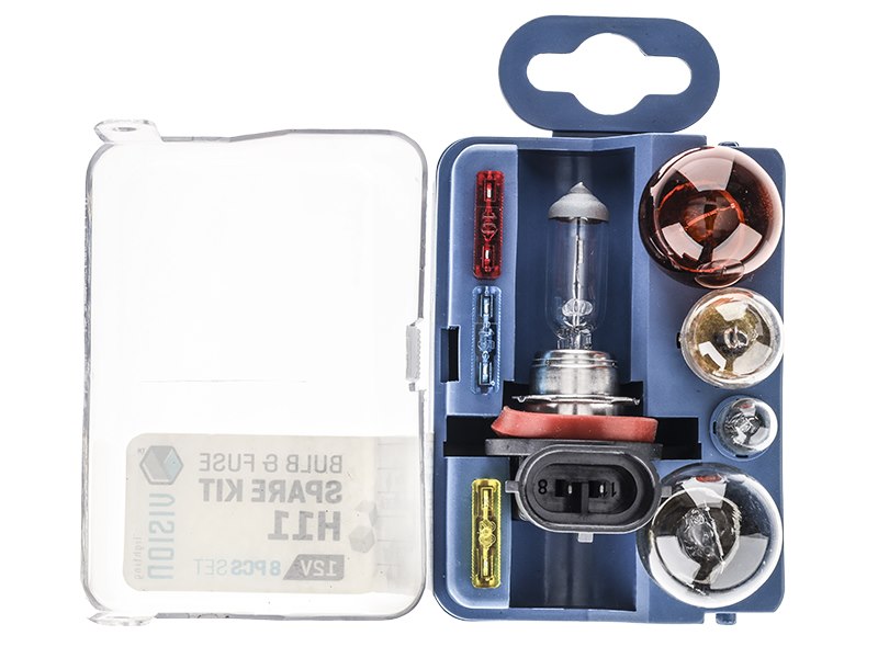 VISION H11 12V 8 elemes izzó pótlólagos készlet VISION H11 12V 8 elem – kép 2