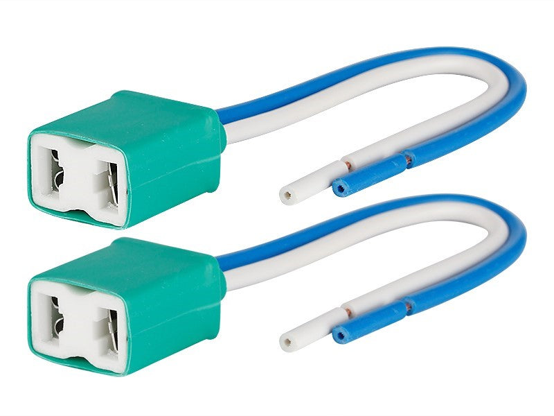 Izzó foglalat H7 egyenes, kerámia, 15cm kábel , 2 db