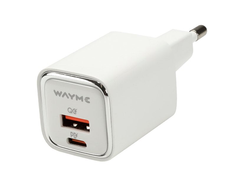 WAYME hálózati töltő 30W USB-C PD + QC3.0