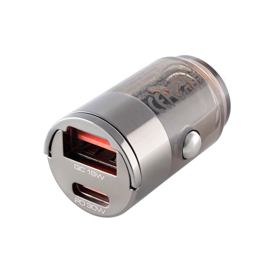 WAYME töltő 12/24V, USB 18W + USB-C PD 30W, nano gyűrűvel