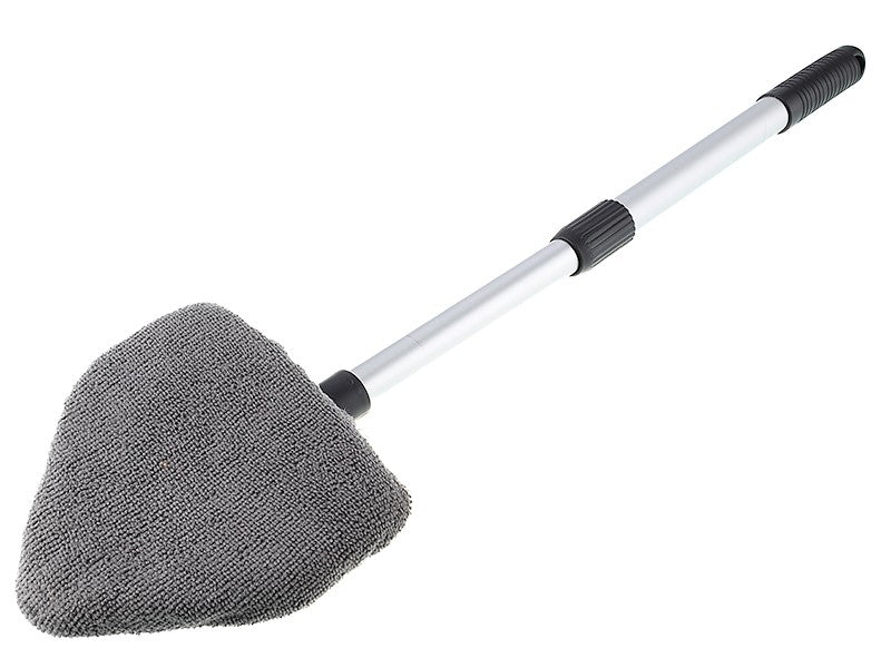 Mikroszálas ablaktisztító háromszög alakú alumínium teleszkópos nyél 38 52 cm – kép 2