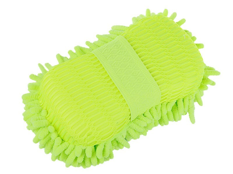 Mikroszálas zseníliaszivacs háló rugalmas pánttal 23x11x55 cm – kép 2