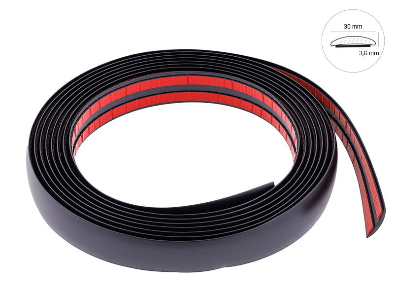 Autóstílus-csík, fekete matt, 30 mm x 5 m (86176)