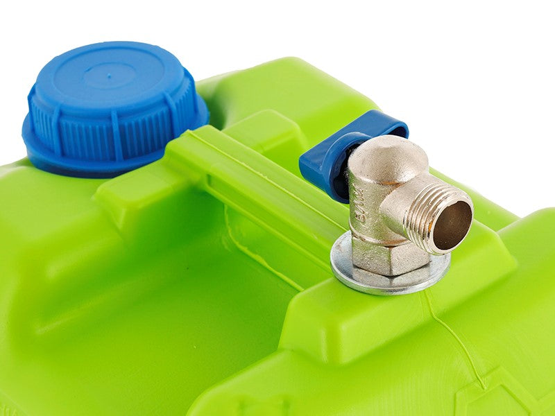 Víztartály fém rövid felső menetes csapszeleppel 10 L – kép 2