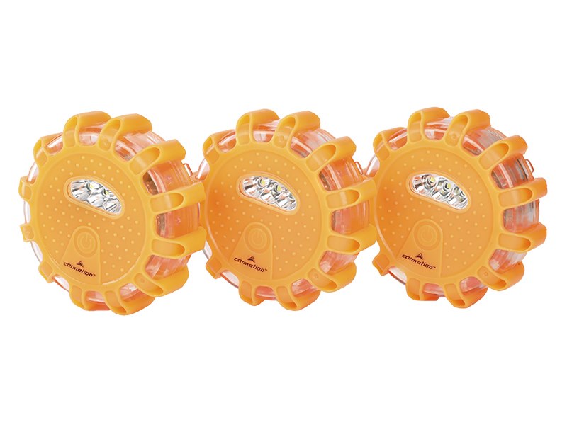 Újratölthető figyelmeztető lámpák 12 LED 3 LED 3 db USB C kábel – kép 2