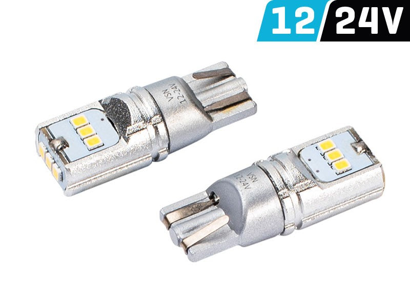 Izzó VISION W5W (T10) 12/24V 9x 2016 SMD LED, CANBUS, fehér, 2 db