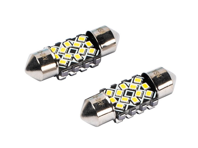 izzó VISION Festoon SV85 31 mm 1224V 12x 2016 SMD LED CANBUS fehér 2 db – kép 2