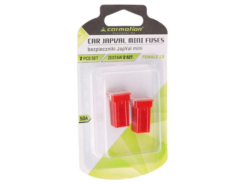 JAPVAL MINI FEMALE biztosíték 18, 50A, 2 db