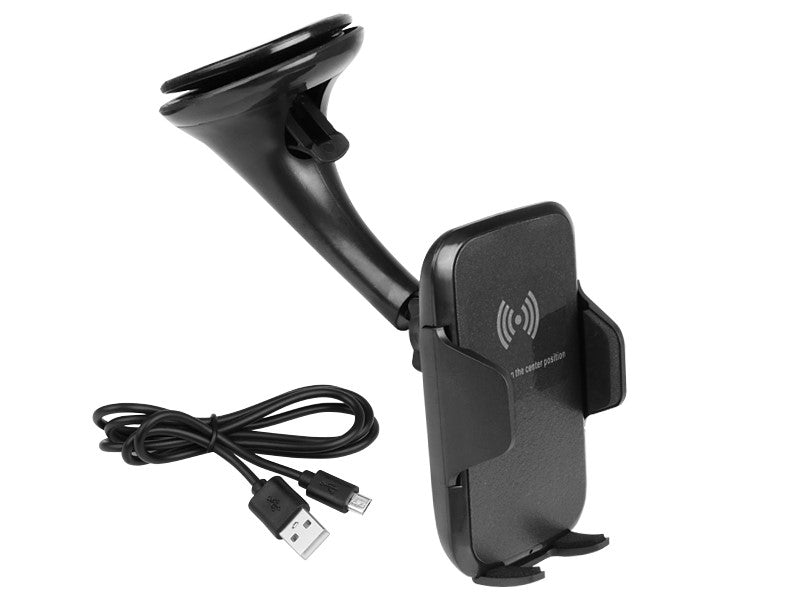 Univerzális tapadókorongos tartó vezeték nélküli töltési funkcióval – kép 2