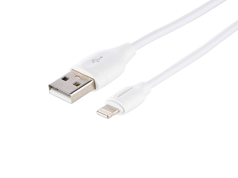 Töltő- és szinkronizáló kábel, 100 cm, USB> Lightning