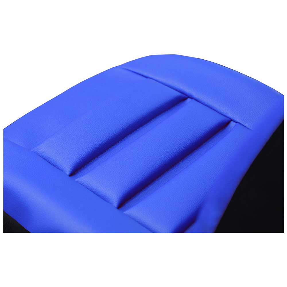Protect Ergonomic univerzális üléshuzat vezetői üléshez, kék színben, ökológiai bőrből
