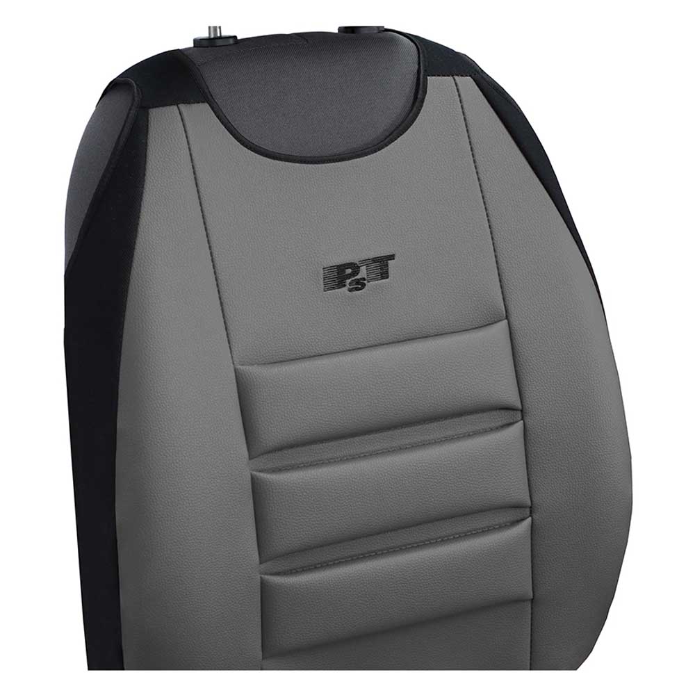 Protect Ergonomic univerzális üléshuzat vezetői üléshez, szürke színben, ökológiai bőrből