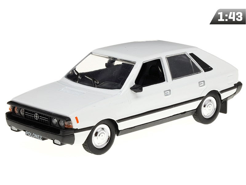 1:43-as modell, FSO POLONEZ PRL, fehér színű