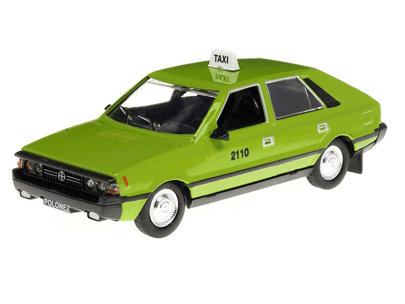 1:43 as modell FSO POLONEZ TAXI PRL zöld – kép 2