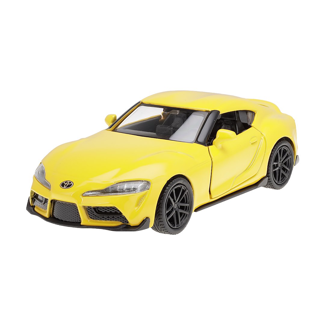 1:36 RMZ Toyota Supra sárga modell – kép 2