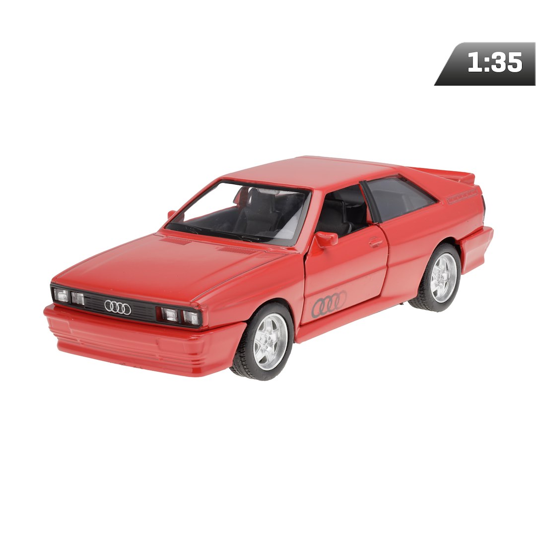 1:35 RMZ Audi Quattro Coupe (1980-1991), piros modell