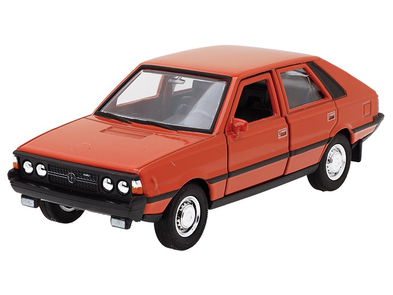 1:34 es modell FSO Polonez 1500 MR`78 narancssárga színben – kép 2