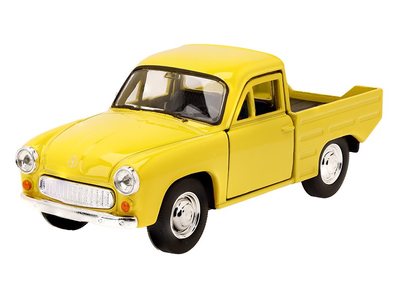 1:34 es modell FSO Syrena R20 sárga színű – kép 2