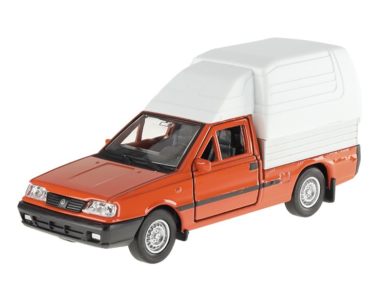 1:34 es modell FSO Polonez teherautó narancssárga színű – kép 2