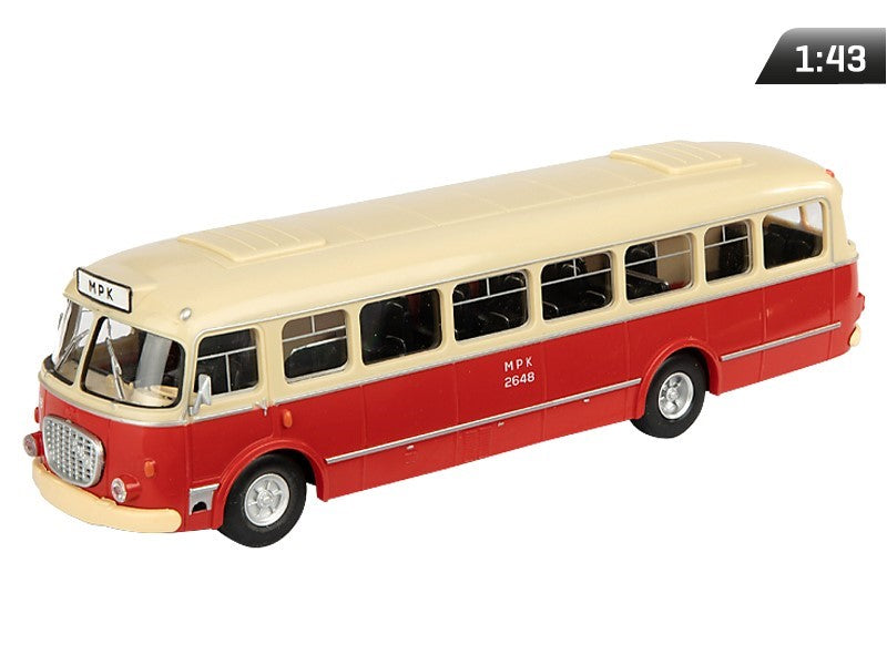 1:43-as modell, Jelcz 272 MEX, piros (A02899C)