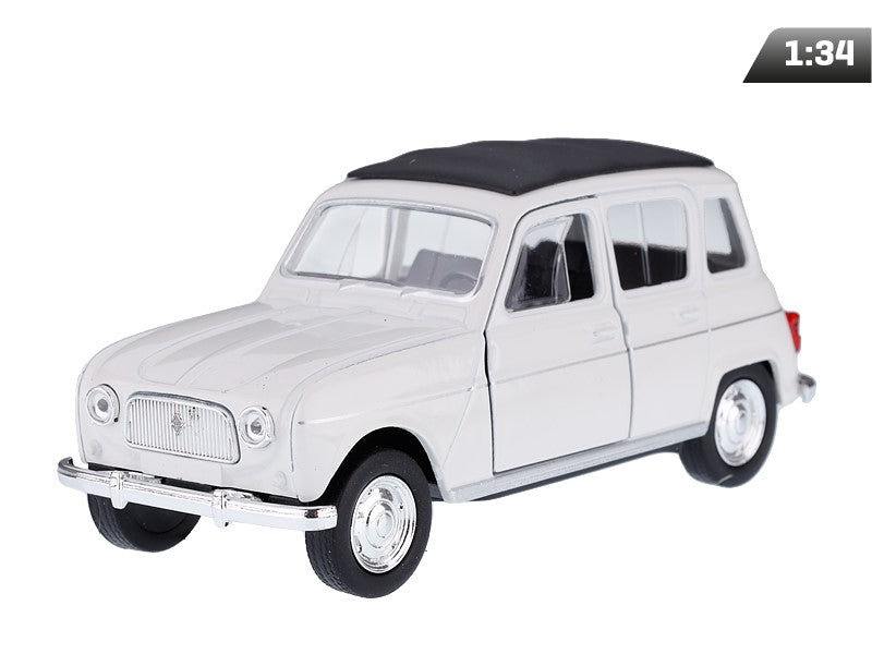 1:34-es modell, Renault 4, fehér (A880REN4B)