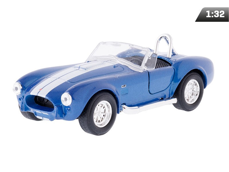 1:34-es modell, 1965 Shelby Cobra 427 S/C, tengerészkék (A008751SCG)