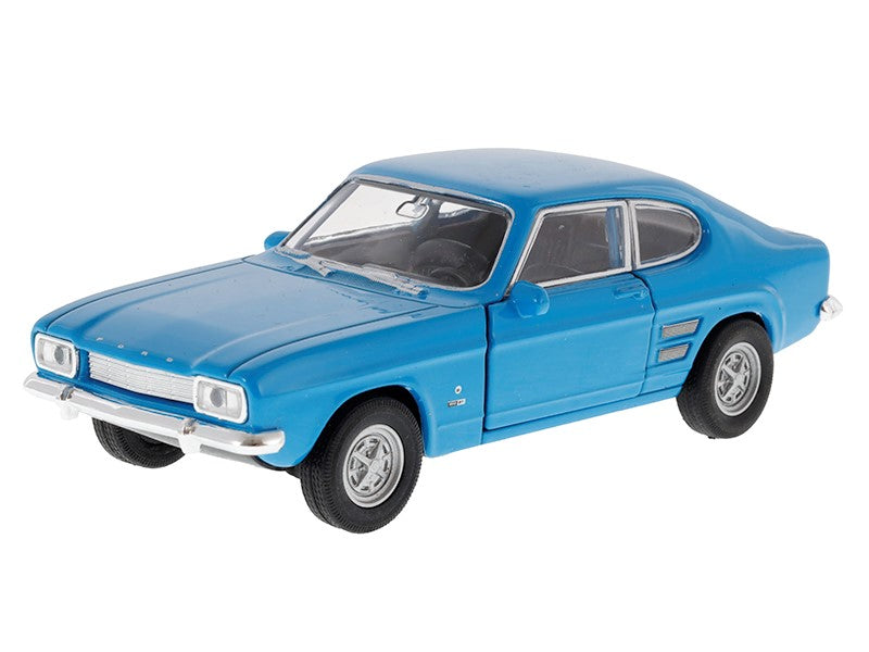 1:34 es modell 1969 Ford Capri kék A880FCN – kép 2