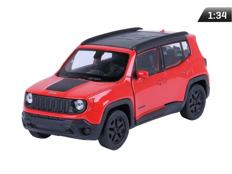 1:34-es modell, JEEP Renegade Trailhawk, piros (A880JRTC)