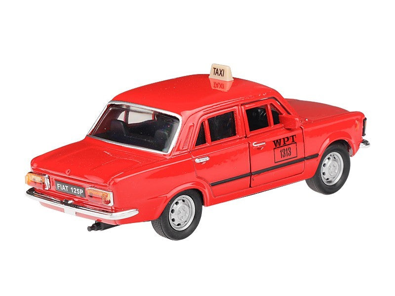 1:34 es modell PRL FIAT 125p WPT 1313 piros A884F125TAC – kép 2