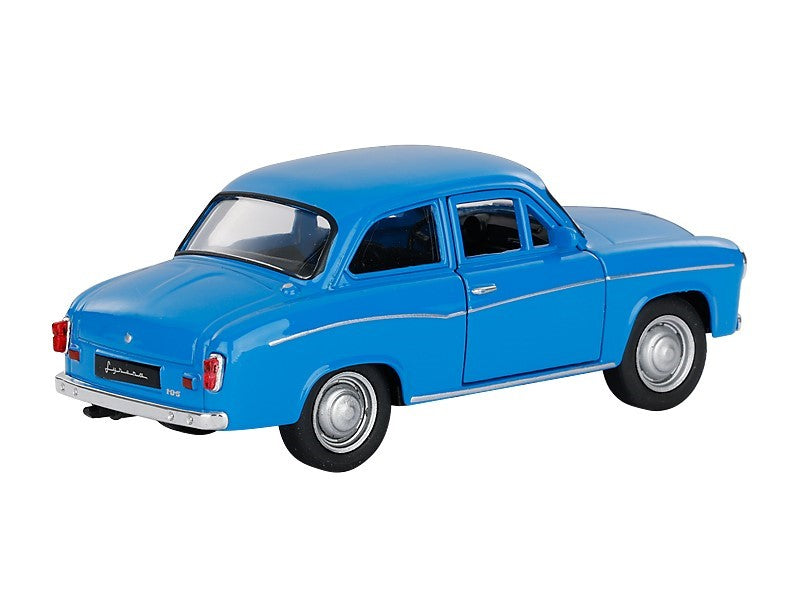 1:34 es modell PRL Syrena 105 kék A884S105N – kép 2