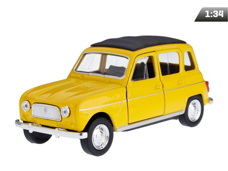 1:34-es modell, Renault 4, narancssárga (A880REN4P)