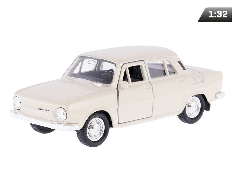 1:34-es modell, ŠKODA 100, krémszínű (A02856S1K)