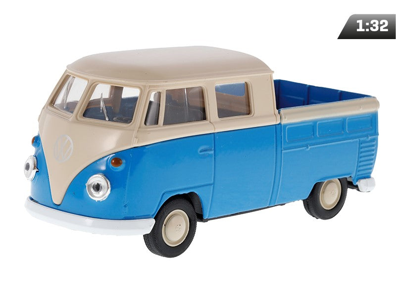 1:34-es modell, VW T1 Double Cabin Pick Up krémkék (A880VTDCPNK)