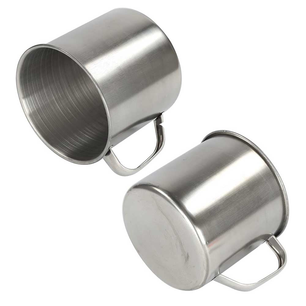 Acél bögre, 600 ml