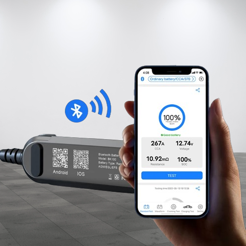 KONNWEI BK200 Bluetooth akkumulátor teszter