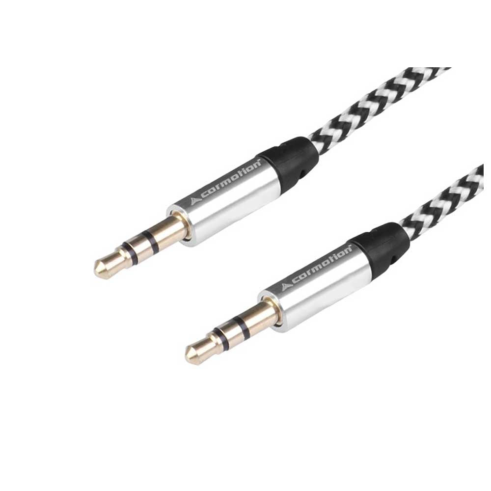 300 cm hosszú audio kábel, 3,5 mm-es AUX Jack csatlakozóval