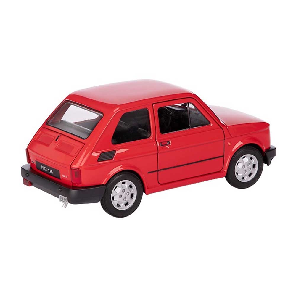 Autó modell – Fiat 126p PRL (1:21, piros)