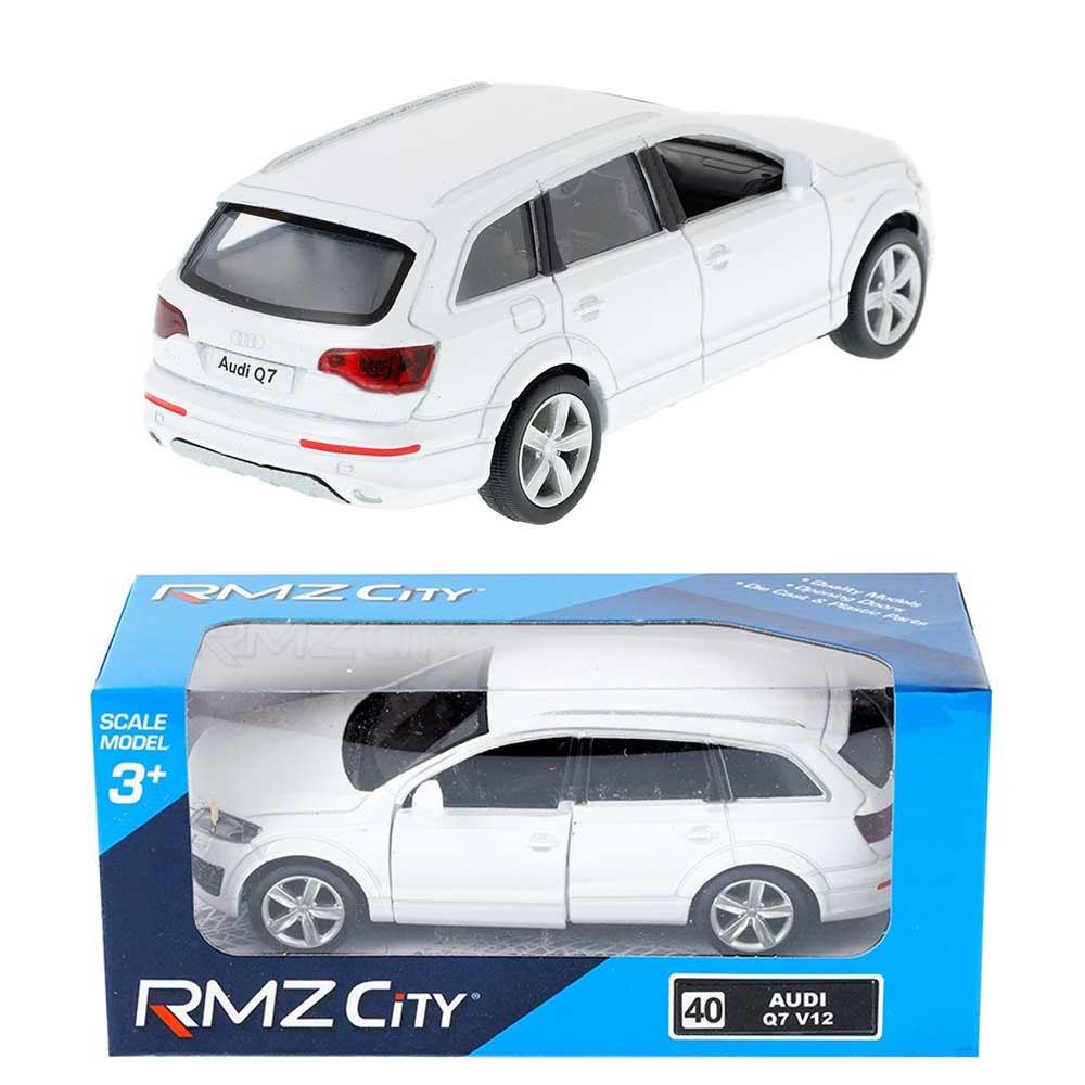 Audi Q7 V12 modellautó 1:32 – fehér